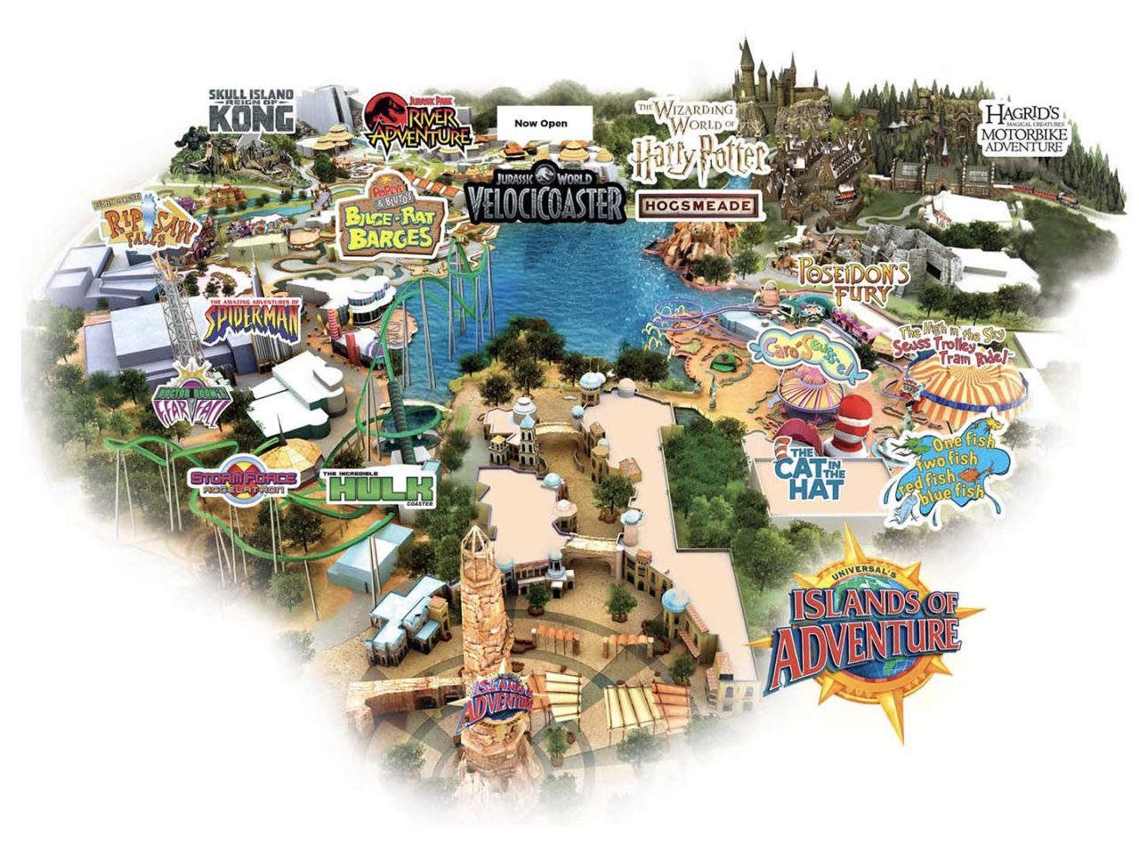 Universal Orlando Resort Park Maps Universal Studios Orlando Vacation